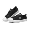 Sapatos baixos casuais Street Trax Preto