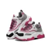 Sapatos Black Jack Low-Top Daddy Cinza/Branco/Rosa
