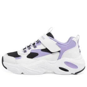 Sapatos “Branco Preto Roxo”