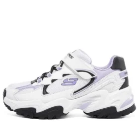 Sapatos “Branco Preto Roxo”