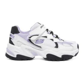 Sapatos “Branco Preto Roxo”