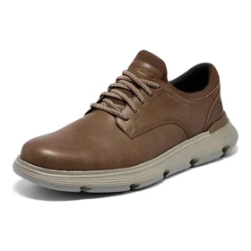 Sapatos casuais de couro “Castanho”