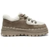 Sapatos casuais de plataforma alta “Castanho Branco”