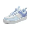Sapatos casuais de skate “Branco Azul-celeste”