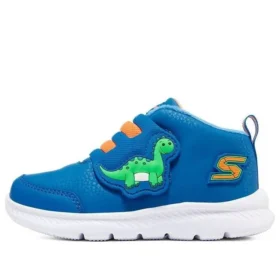 Sapatos Confortáveis Dinosaur “Azul Laranja”