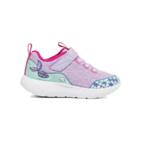 Sapatos Confortáveis Flex “Roxo Rosa Azul”