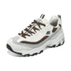 Sapatos D’ Lites 1.0 “Branco Cinza Castanho”