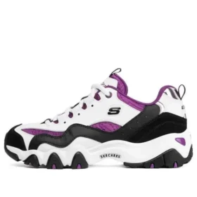 Sapatos D’ Lites 2.0 Branco/Roxo/Preto