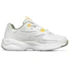 Sapatos D’ Lites Airy Branco/Verde/Amarelo