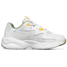 Sapatos D’ Lites Airy Branco/Verde/Amarelo