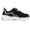 Sapatos D’ Lites Airy Preto Branco