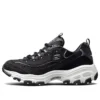 Sapatos D’ Lites de veludo de cano baixo Daddy Preto/Branco
