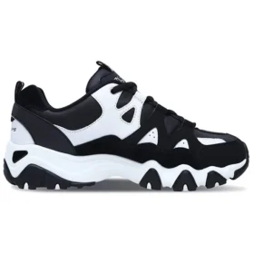 Sapatos D’ Lites Low-Top Daddy Preto/Branco