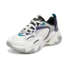 Sapatos D’ Lites Stamina “Branco Prateado Roxo”