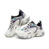 Sapatos D’ Lites Stamina “Branco Prateado Roxo”