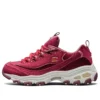 Sapatos D’ Lites Velvet Low-Top Daddy Vermelhos