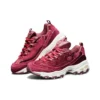 Sapatos D’ Lites Velvet Low-Top Daddy Vermelhos