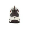Sapatos D’ Lites Zip Along “Branco Borgonha Cinza”