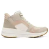 Sapatos de cano alto Global Jogger Daddy Shoes Rosa