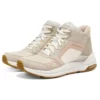 Sapatos de cano alto Global Jogger Daddy Shoes Rosa