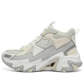 Sapatos de cano alto versáteis e confortáveis com amortecimento “Beige Grey”