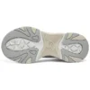 Sapatos de cano alto versáteis e confortáveis com amortecimento “Beige Grey”
