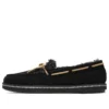 Sapatos de cano baixo Cozy Campfire, sem atacadores, Preto
