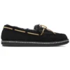 Sapatos de cano baixo Cozy Campfire, sem atacadores, Preto