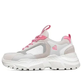 Sapatos de corrida B-Rad cinza/rosa