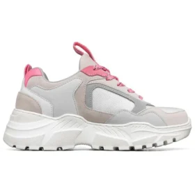 Sapatos de corrida B-Rad cinza/rosa