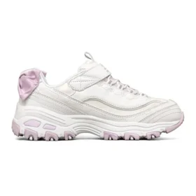 Sapatos de corrida baixos para meninas KIDS Branco/Roxo