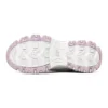 Sapatos de corrida baixos para meninas KIDS Branco/Roxo