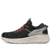 Sapatos de corrida Bobs B Flex Preto/Branco/Cinzento