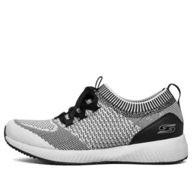 Sapatos de corrida Bobs Squad Cinza/Branco/Preto