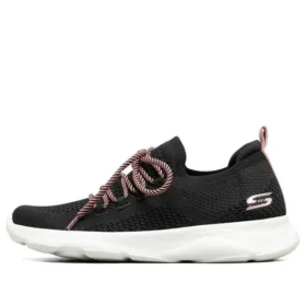 Sapatos de corrida Bobs Surge Preto/Branco/Rosa