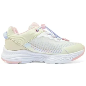 Sapatos de corrida casuais “Amarelo Branco Rosa”