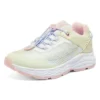 Sapatos de corrida casuais “Amarelo Branco Rosa”