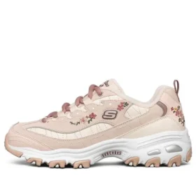 Sapatos de corrida D’ Lites 1.0 de cano baixo e sola grossa Rosa/Branco
