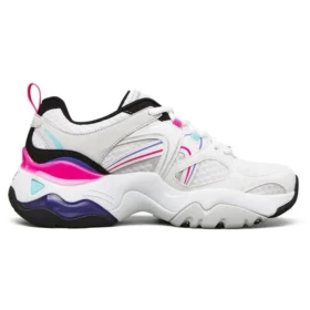 Sapatos de corrida D Lites 3.0 Air Low Top Branco/Preto/Rosa
