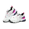 Sapatos de corrida D Lites 3.0 Air Low Top Branco/Preto/Rosa