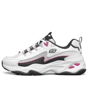 Sapatos de corrida D’ Lites 4.0 de cano baixo GS Branco/Preto/Rosa