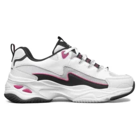 Sapatos de corrida D’ Lites 4.0 de cano baixo GS Branco/Preto/Rosa