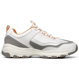 Sapatos de corrida D’ Lites I-Conik de cano baixo Branco/Laranja/Cinzento