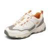 Sapatos de corrida D’ Lites I-Conik de cano baixo Branco/Laranja/Cinzento