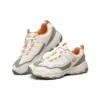 Sapatos de corrida D’ Lites I-Conik de cano baixo Branco/Laranja/Cinzento