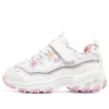 Sapatos de corrida D’ Lites Strap com Memory Foam “Branco Rosa”