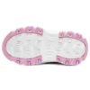 Sapatos de corrida D’ Lites Strap com Memory Foam “Branco Rosa”