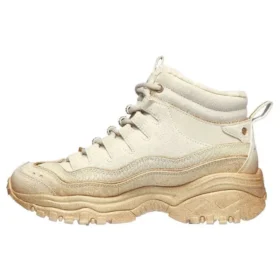 Sapatos de corrida de cano alto Energy Dourado