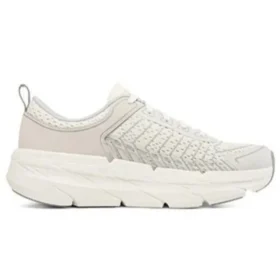 Sapatos de corrida de cano baixo com Max Cushioning Branco/Cinzento