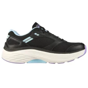 Sapatos de corrida de cano baixo com Max Cushioning e ajuste no arco, Preto